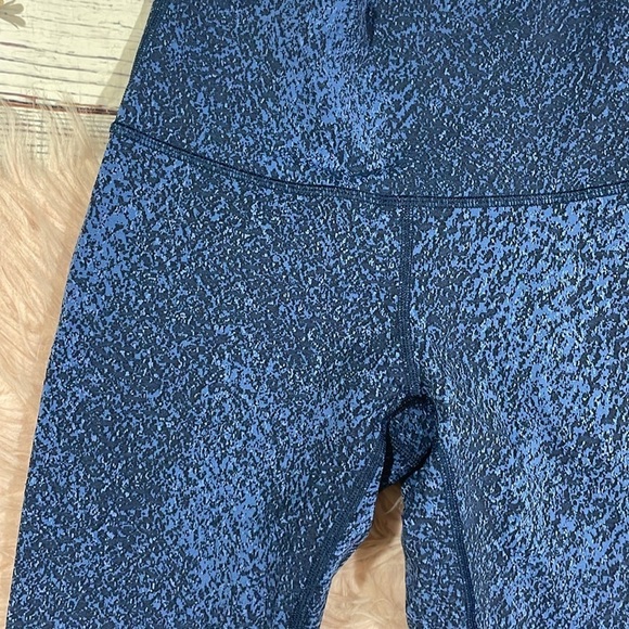 Lululemon Wunder Under Hi-Rise Tight 28" Mineral Deposit Blue Leggings - Picture 6 of 10